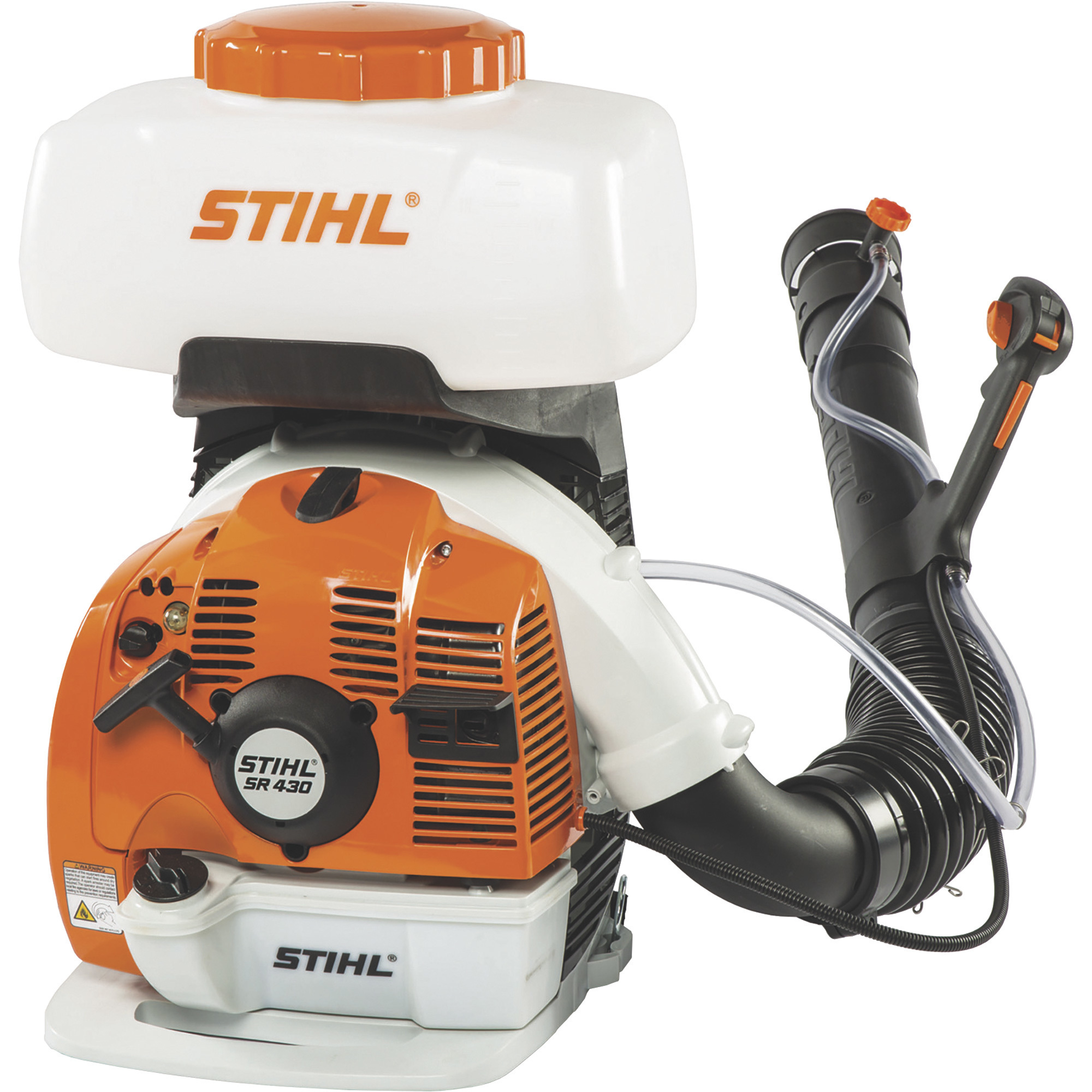 Stihl Gas-Powered High-Capacity Disinfectant Backpack Sprayer / Fogger, 3.7-Gallon Capacity, 63.3cc, Model# SR 430